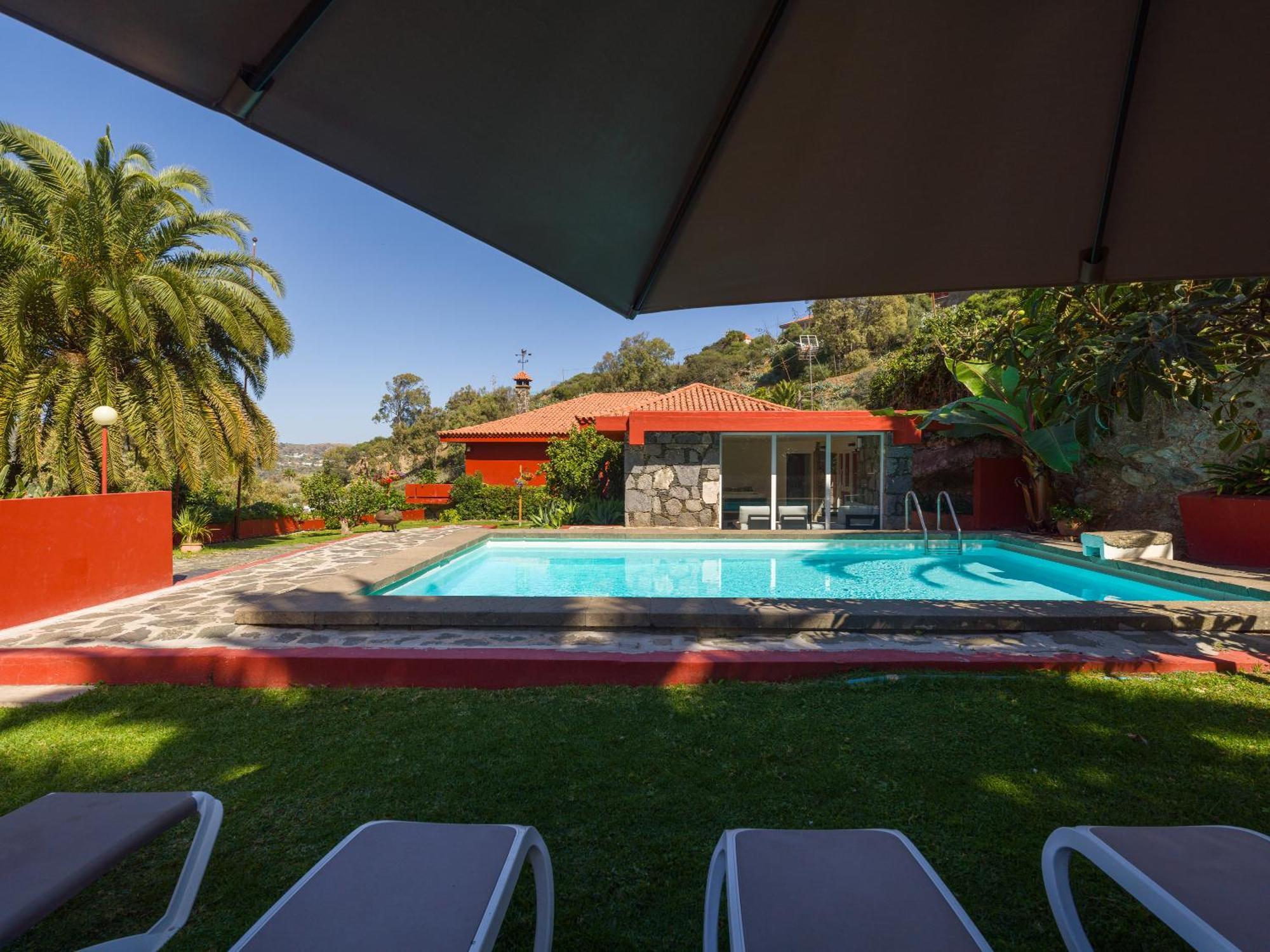 El Jardin De Santa Brigida With Private Pool, Sauna & Jacuzzi Esterno foto