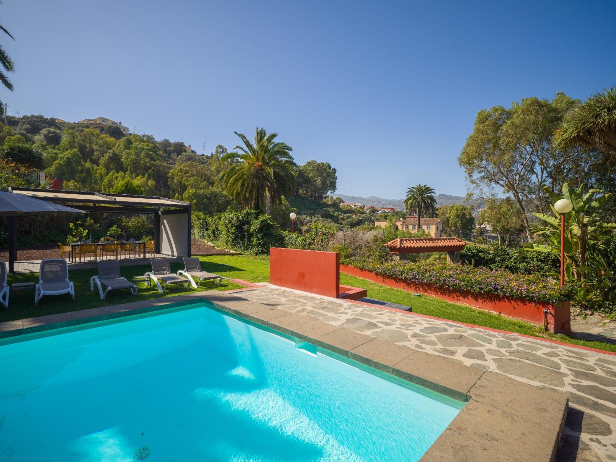El Jardin De Santa Brigida With Private Pool, Sauna & Jacuzzi Esterno foto