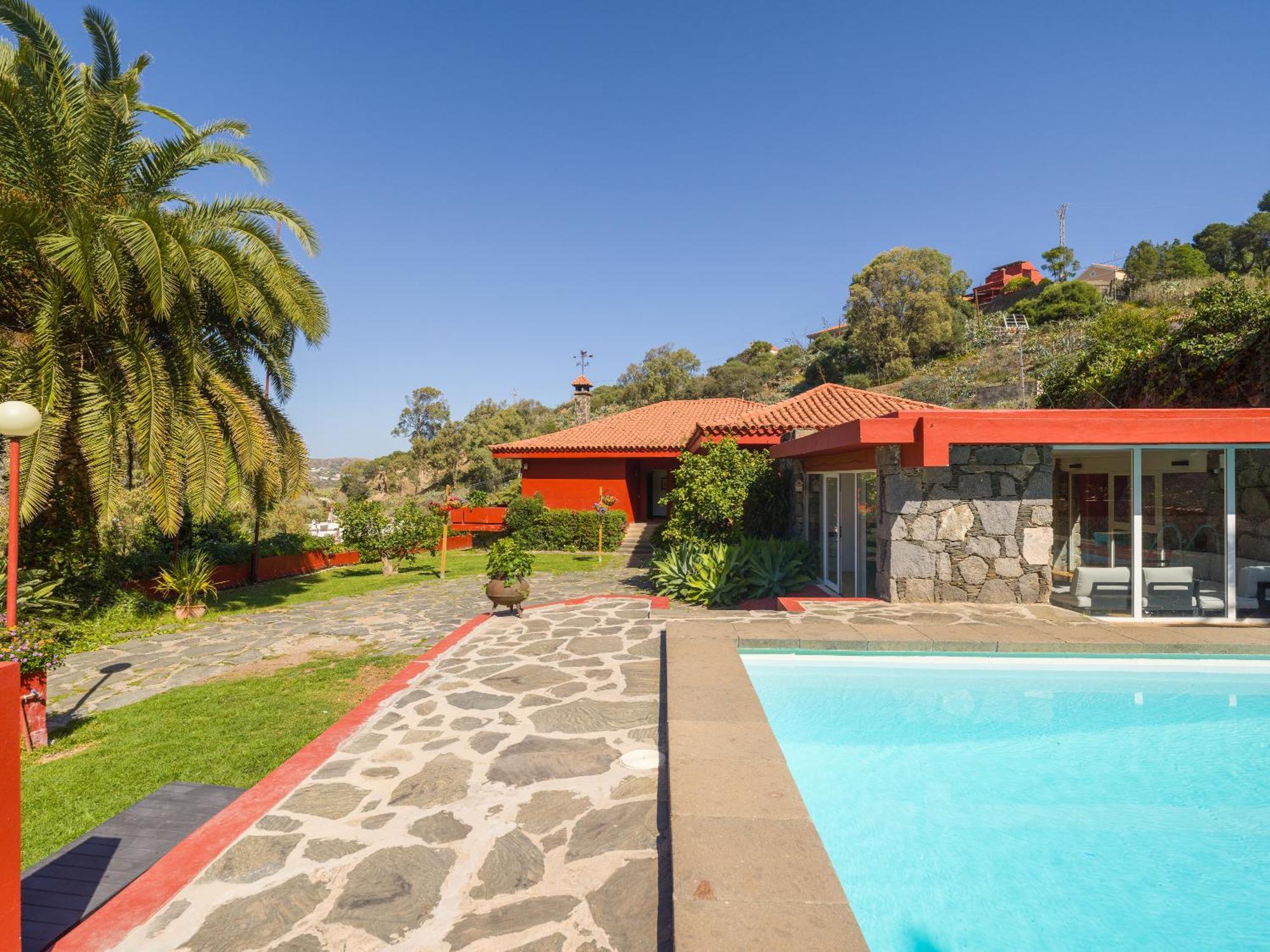 El Jardin De Santa Brigida With Private Pool, Sauna & Jacuzzi Esterno foto