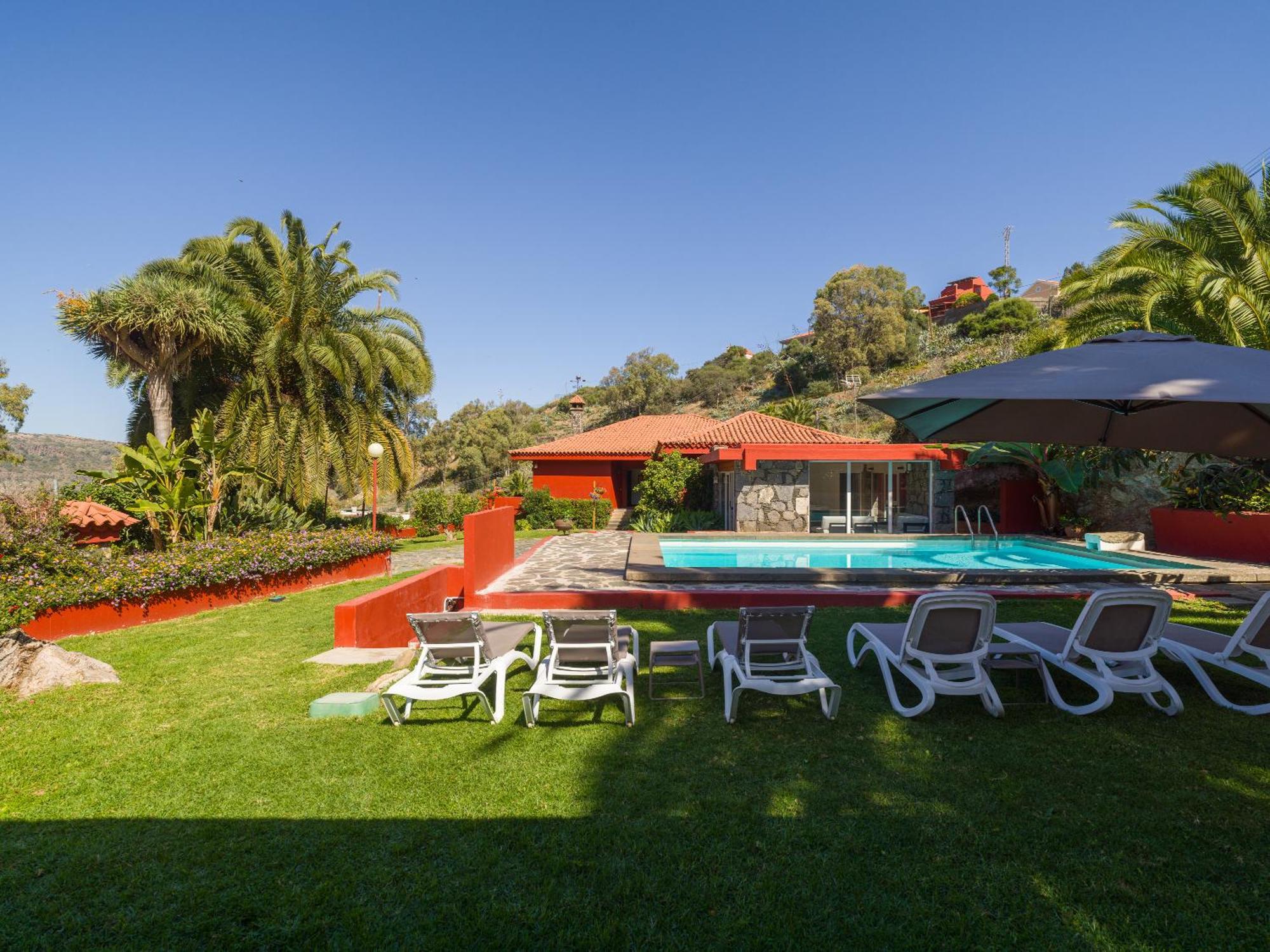 El Jardin De Santa Brigida With Private Pool, Sauna & Jacuzzi Esterno foto