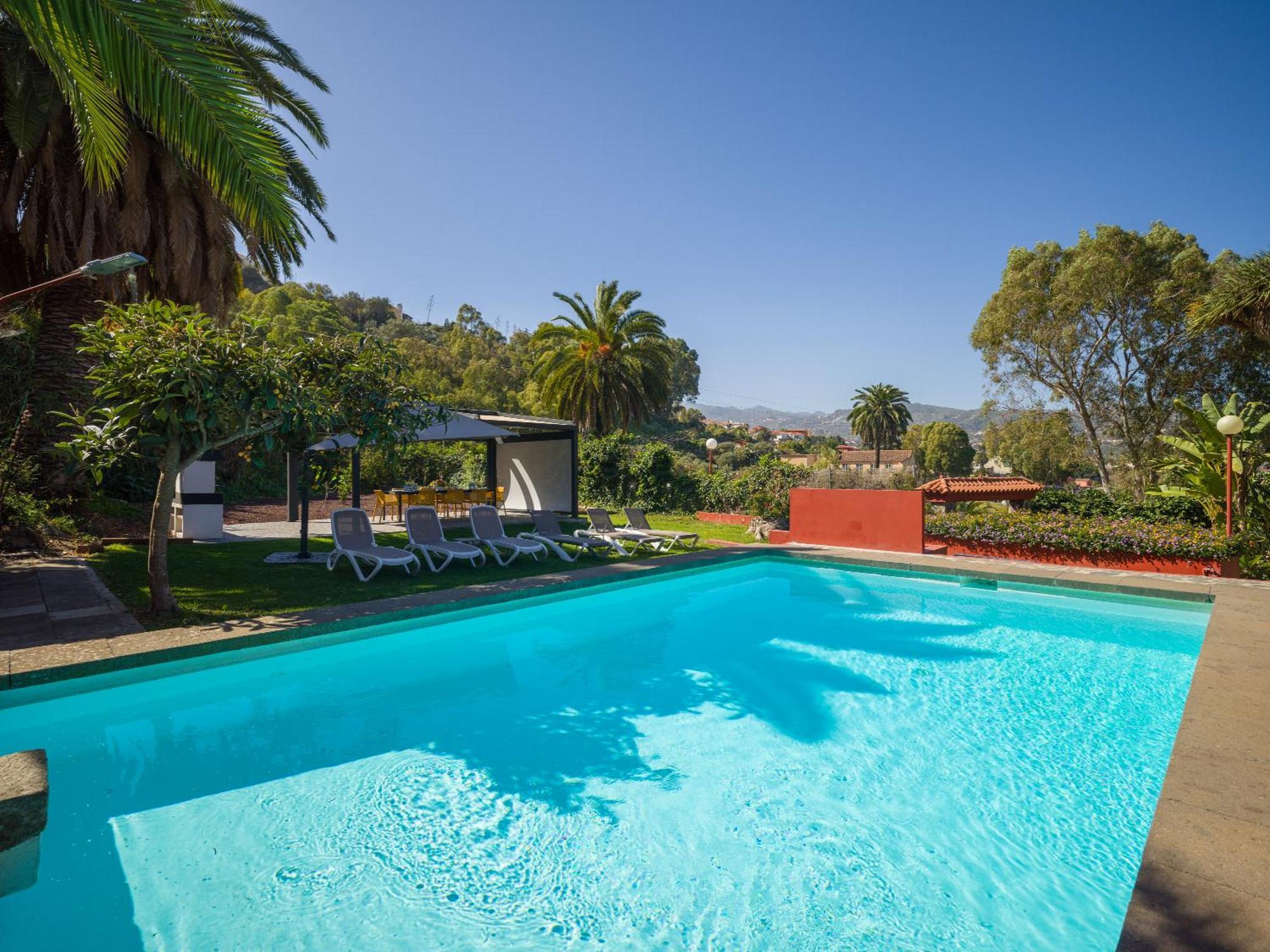 El Jardin De Santa Brigida With Private Pool, Sauna & Jacuzzi Esterno foto