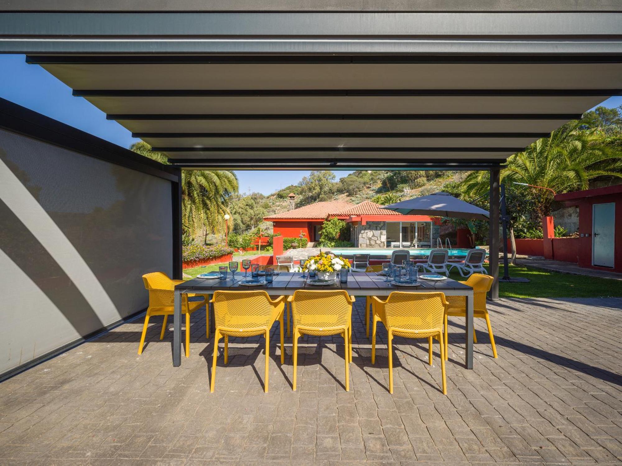El Jardin De Santa Brigida With Private Pool, Sauna & Jacuzzi Esterno foto