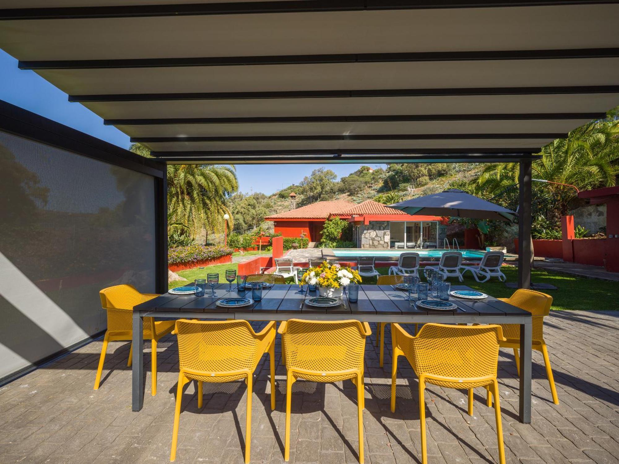 El Jardin De Santa Brigida With Private Pool, Sauna & Jacuzzi Esterno foto